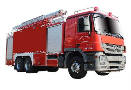 消防车--金属拉梯装卸起落装置